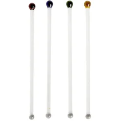 Agitateur en verre Ø1xH18cm x4