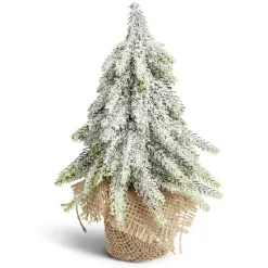 Arbre mini pailleté H20cm - 2 modèles