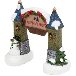 Arche pour village de noël intérieur 16x7,5xH15cm