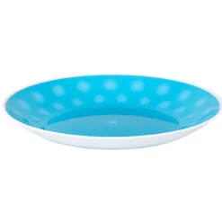 Assiette plastique couleur