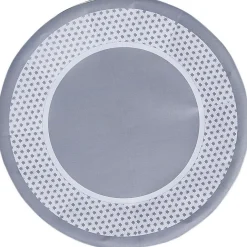 Assiette plate et dessert jetable motif sapin argent carton