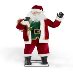 Automate Père-Noël sonore et animé H190cm