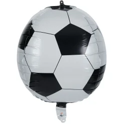 Ballon alu football 4D Ø60cm