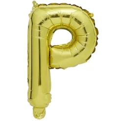Ballon aluminium happy new year doré 34cm