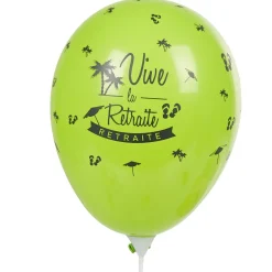 Ballon de baudruche ambiance retraite x8