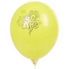 Ballon de baudruche anniversaire 60 ans multicolore x10