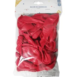 Ballon de baudruche uni rose framboise x20