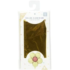 Ballon forme fleur, aluminium