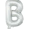 Ballon forme lettre B, aluminium