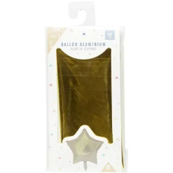 Ballon forme étoile, aluminium