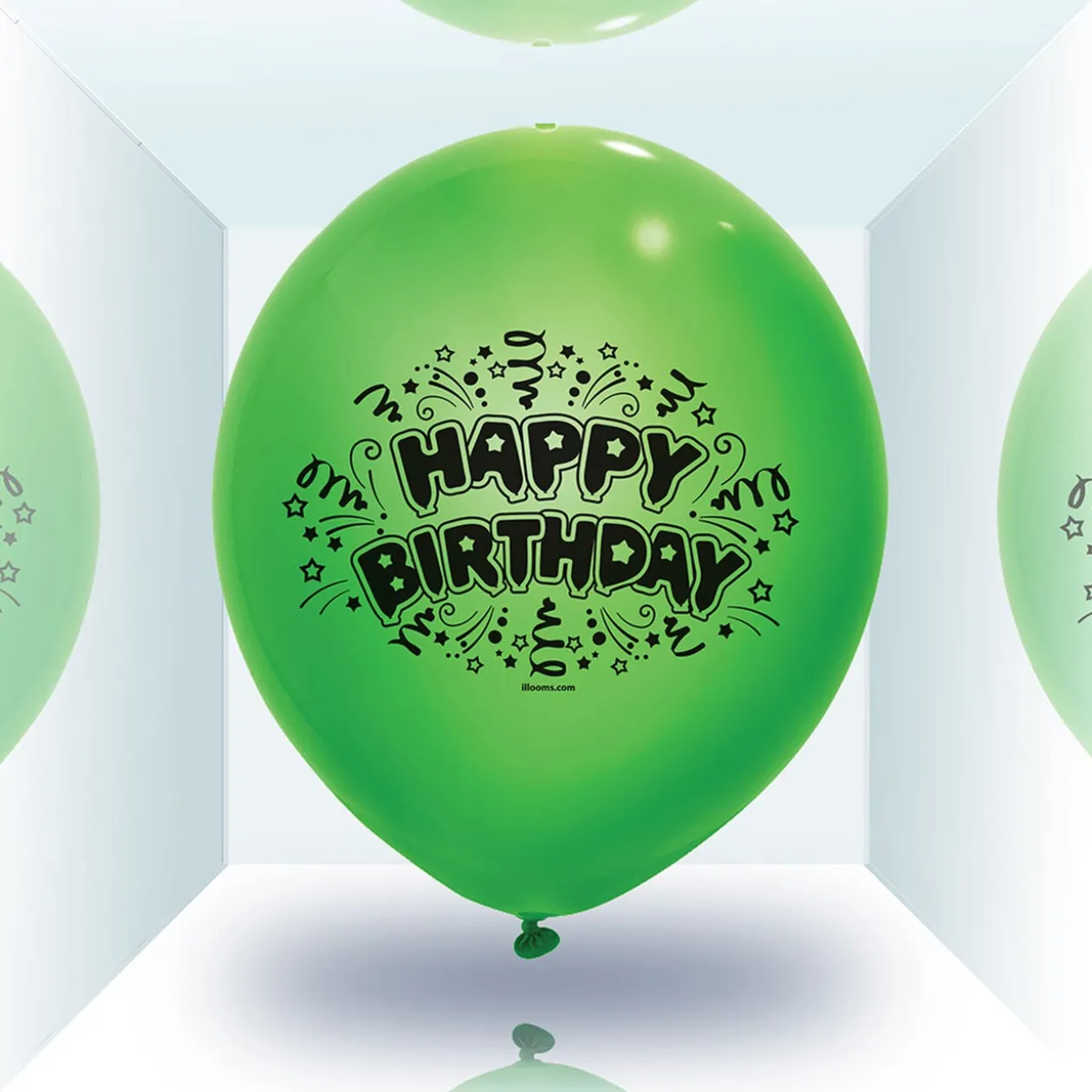 Ballon led coloré Happy Birthday x 5