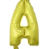 Ballon lettre A en aluminium
