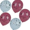 Ballon lumineux LED Illooms motifs étoiles x5