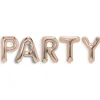 Ballon PARTY en aluminium rose