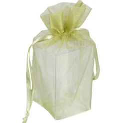 Ballotin à dragées vert x4