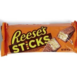 Barre chocolatée cacahuète Reese's Sticks gaufrette 42gr