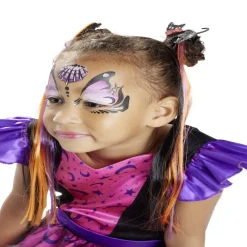 Barrette à cheveux avec mèches Halloween