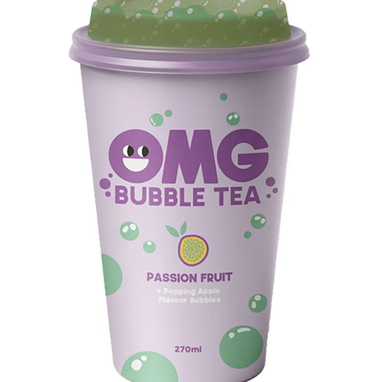 Boisson Bubble Tea 270ml goût passion