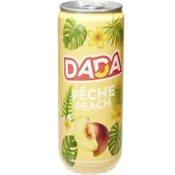 Boisson pétillante Dada saveur pêche 33cl