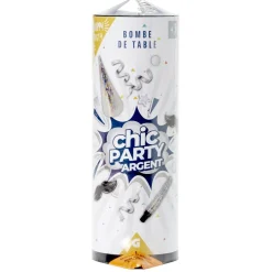 Bombe de table 4 personnes argenté ou doré