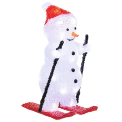 Bonhomme de neige lumineux 30 LED