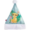 Bonnet de Noël Disney Le Roi Lion bleu et blanc 26xH34cm