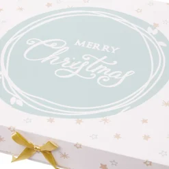 Boîte cadeau Noël Merry Christmas L.34,5 x l.24 x H.4 cm