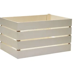 Boîte en bois grand modèle marron