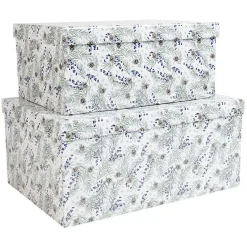 Boîte Noël design Jardin d'Hiver x2