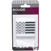 Bougie x12 avec support déco noir et blanc