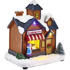 Boulangerie lumineuse Village de Noël