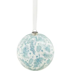 Boule de Noël à suspendre design cocooning