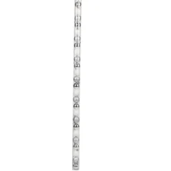 Boule de Noël argentée et blanche x25