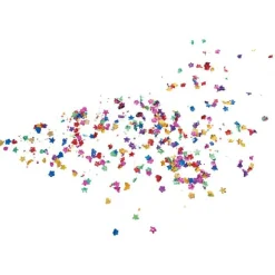 Bouteille de confettis