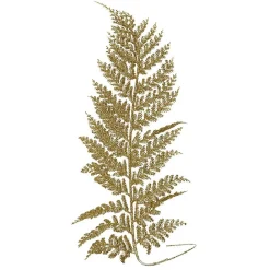 Branche décorative à paillettes doré