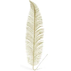 Branche décorative à paillettes doré
