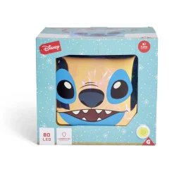Cadeau décoratif Noël Disney Stitch lumineux 80LED H23cm