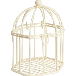 Cage à dragées ivoire x2