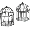 Cage à dragées noire x2
