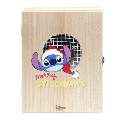 Calendrier de l'Avent en bois à remplir Disney Stitch 24x30cm