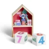 Calendrier Disney Stitch en bois H17cm
