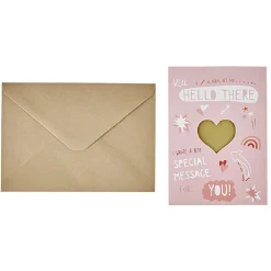 Carte à gratter Coeur