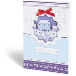 Carte de voeux Noël 12x17cm