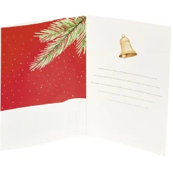 Carte voeux de Noël + chocolat 15g