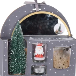 Centre de table décor Noël 5 pièces