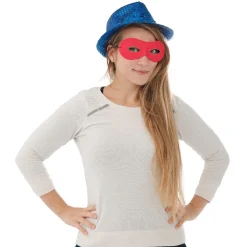 Chapeau à sequins avec led