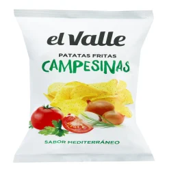 Chips El Valle Campesinas saveur méditerranéenne 130g