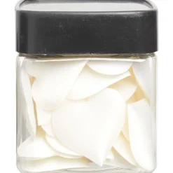 Coeur en mousse blanc x40