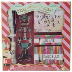 Coffret préparation biscuit casse noisette géant x3