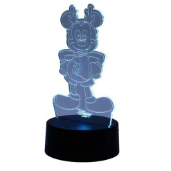 Décoration de Noël lumineuse à poser Disney Mickey